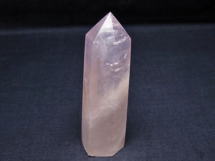 ローズクォーツ 六角柱 [t138-6585] 1枚目