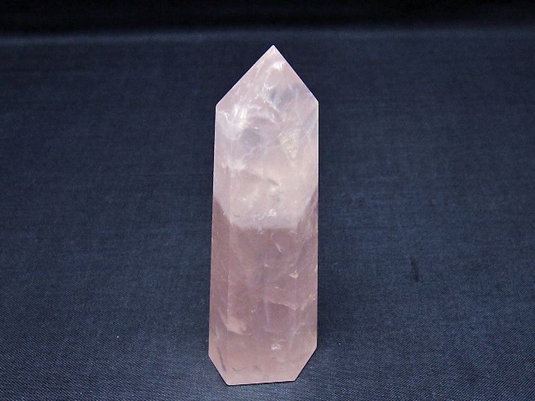 ローズクォーツ 六角柱 [t138-6648] 1枚目