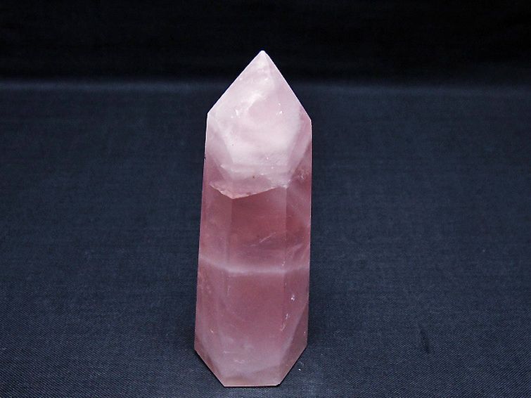 ローズクォーツ 六角柱 [t138-6659] 1枚目