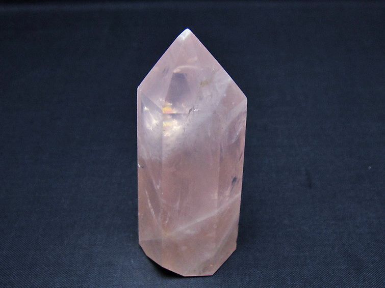 ローズクォーツ 六角柱 [t138-6680] 1枚目
