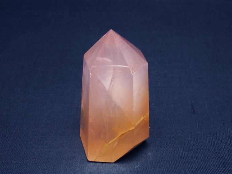 ローズクォーツ 六角柱 [t138-6683] 1枚目