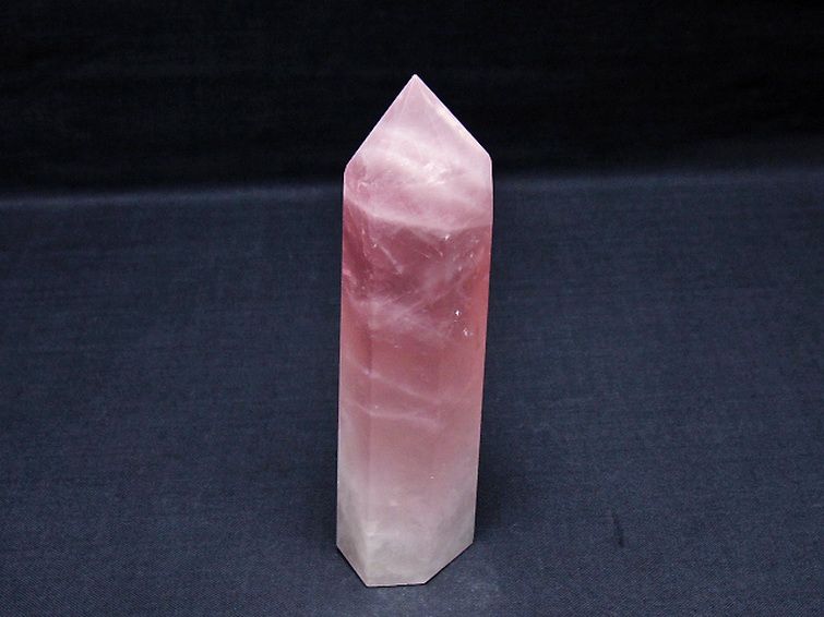 ローズクォーツ 六角柱 [t138-6702] 1枚目