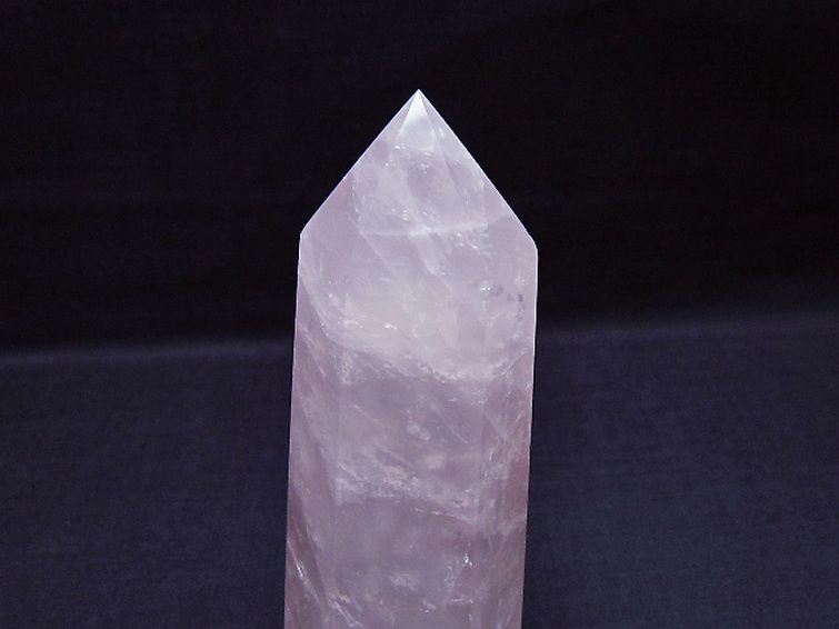 ローズクォーツ 六角柱 [t138-6711] 2枚目