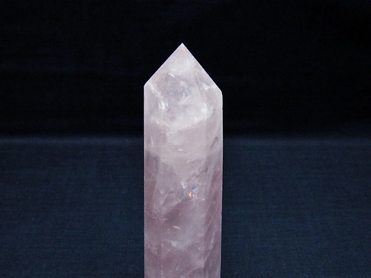 ローズクォーツ 六角柱 [t138-6725] 2枚目