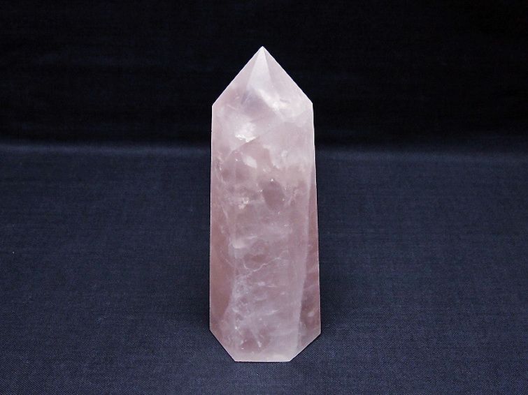 ローズクォーツ 六角柱 [t138-6726] 1枚目