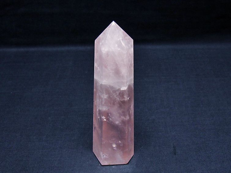 ローズクォーツ 六角柱 [t138-6747] 1枚目