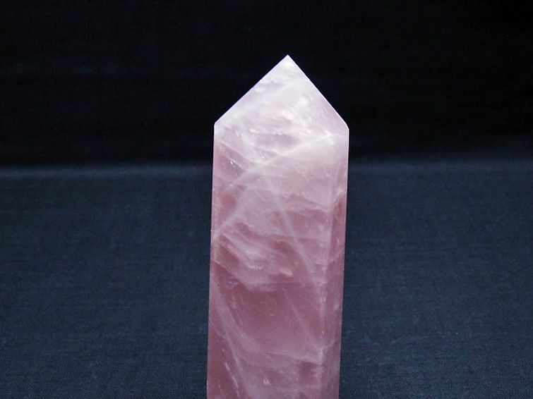 ローズクォーツ 六角柱 [t138-6764] 2枚目