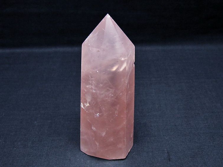 ローズクォーツ 六角柱 [t138-6775] 1枚目