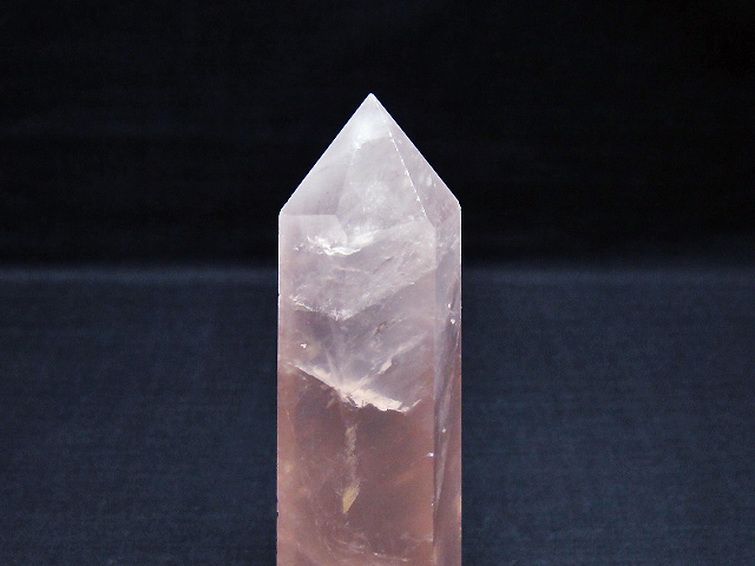 ローズクォーツ 六角柱 [t138-6777] 2枚目