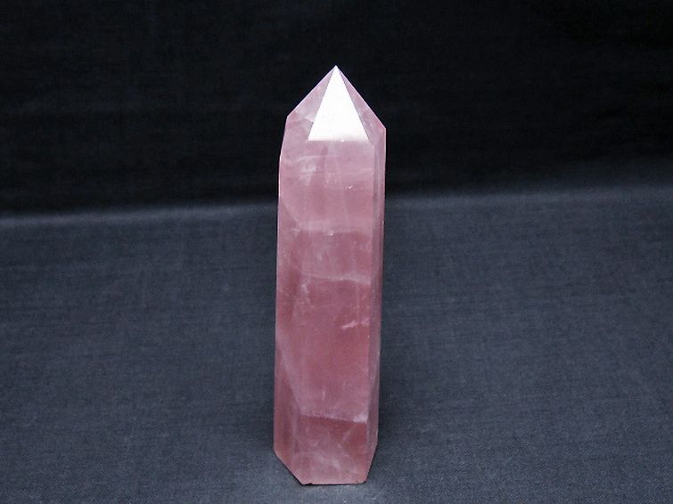 ローズクォーツ 六角柱 [t138-6784] 1枚目