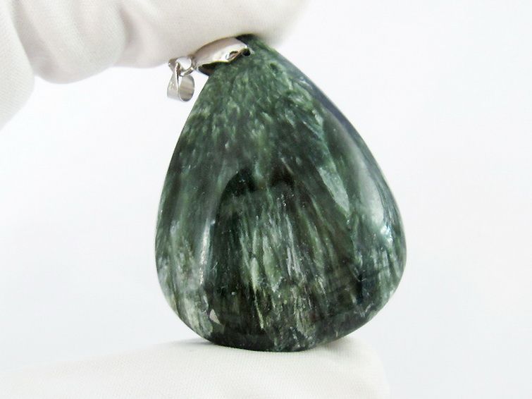 セラフィナイト ペンダント [t14-3072] 1枚目