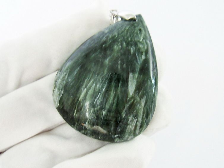 セラフィナイト ペンダント [t14-3072] 2枚目