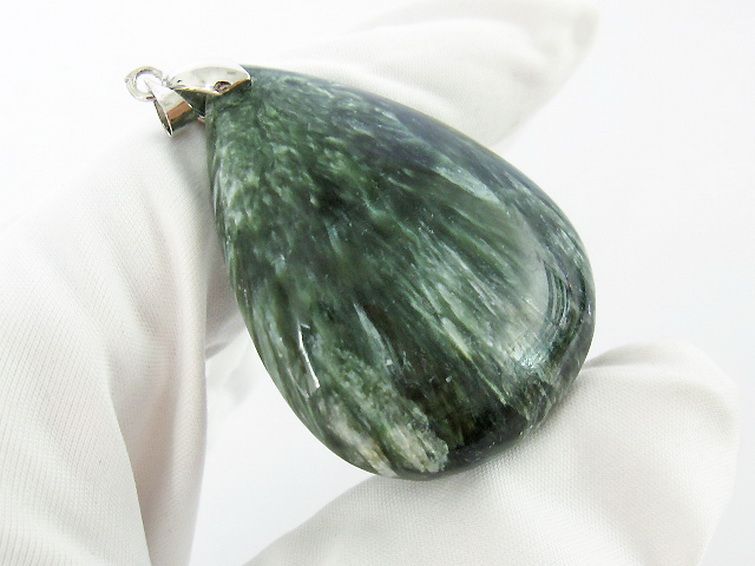 セラフィナイト ペンダント [t14-3072] 3枚目