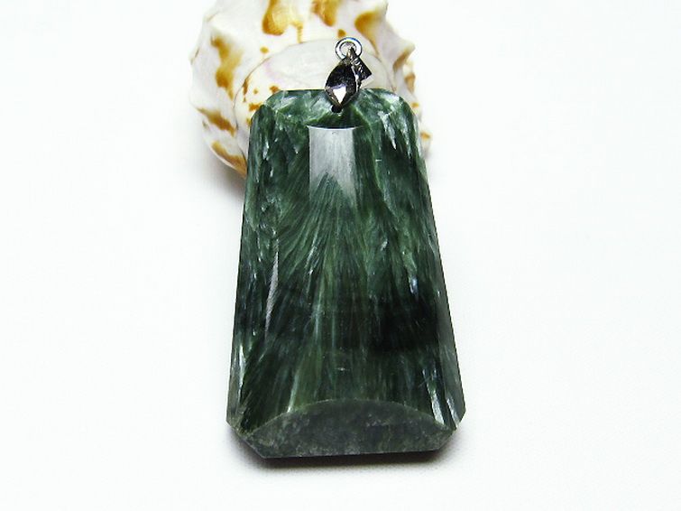 セラフィナイト ペンダント [t14-3325] 2枚目