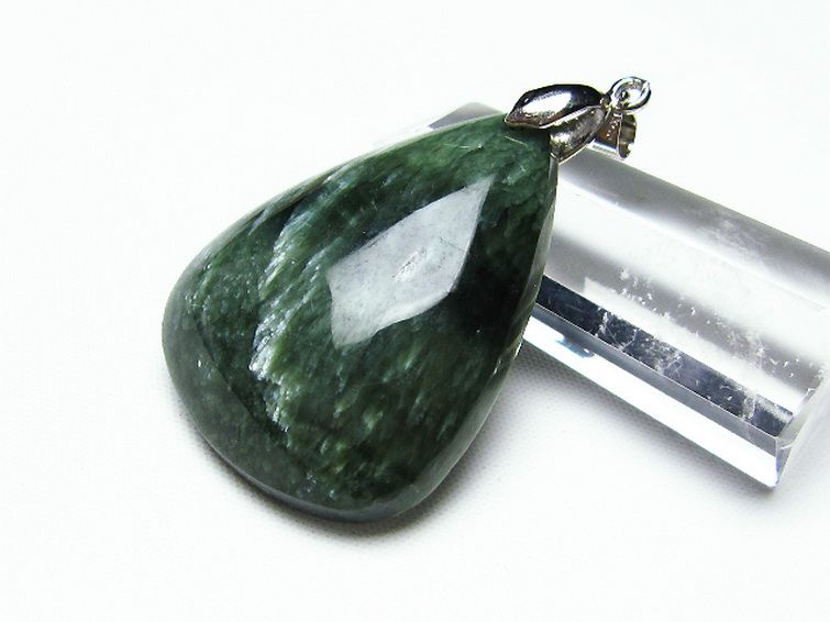 セラフィナイト ペンダント [t14-3348] 3枚目