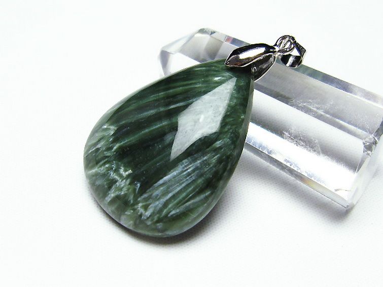 セラフィナイト ペンダント [t14-3356] 3枚目