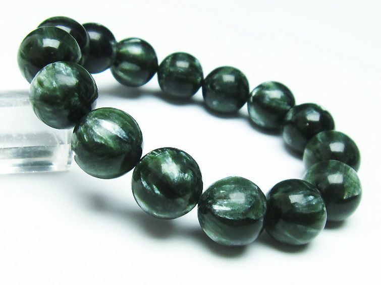 セラフィナイト ブレスレット 14mm [t14-3510] 1枚目