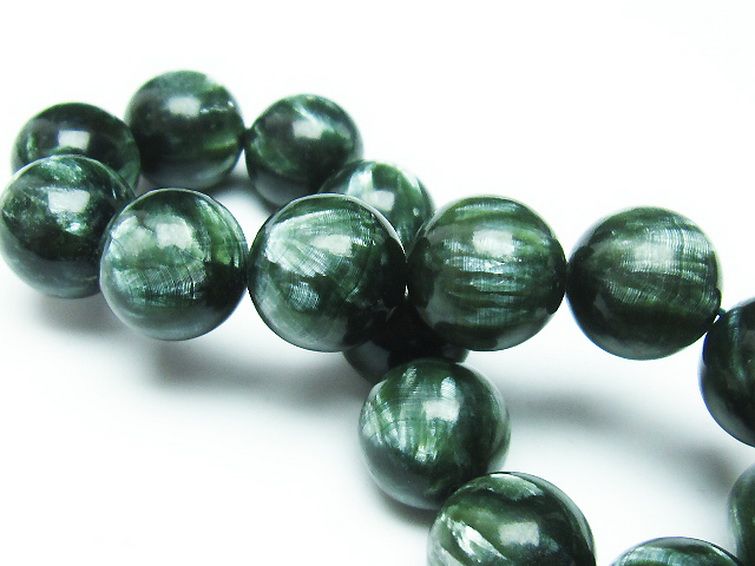 セラフィナイト ブレスレット 14mm [t14-3510] 2枚目