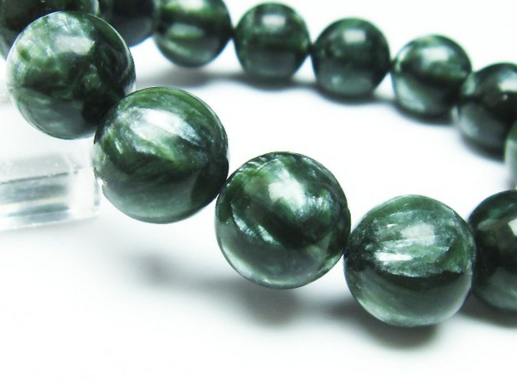 セラフィナイト ブレスレット 14mm [t14-3510] 3枚目