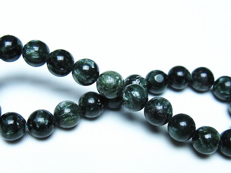 セラフィナイト ブレスレット 8mm [t14-3518] 2枚目