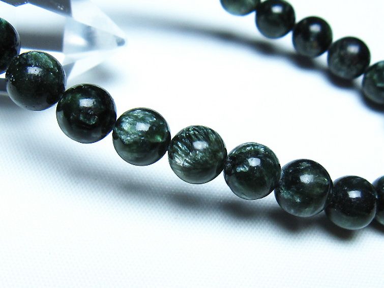 セラフィナイト ブレスレット 8mm [t14-3518] 3枚目
