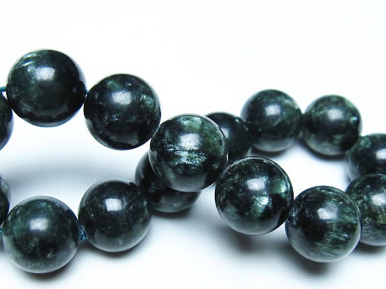 セラフィナイト ブレスレット 13mm [t14-3524] 2枚目