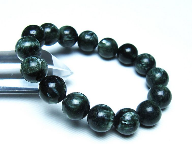 セラフィナイト ブレスレット 13mm [t14-3525] 1枚目