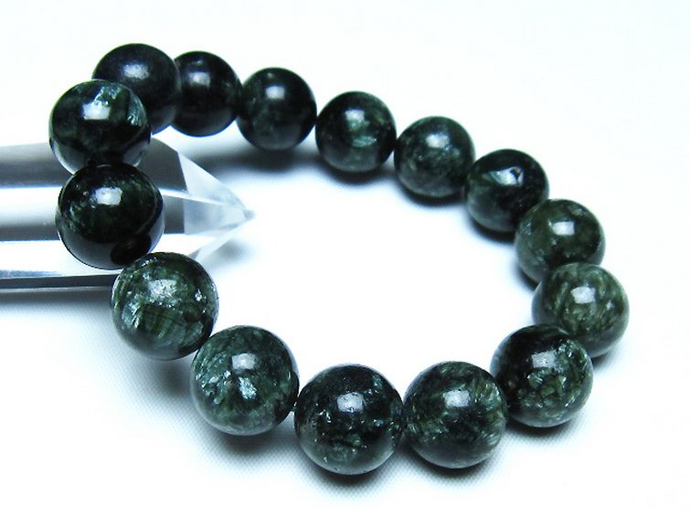 セラフィナイト ブレスレット 14mm [t14-3528] 1枚目