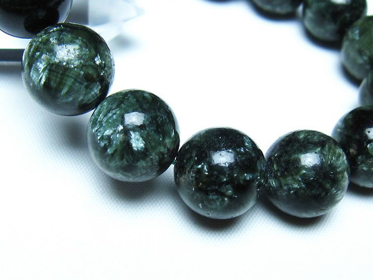 セラフィナイト ブレスレット 14mm [t14-3528] 3枚目