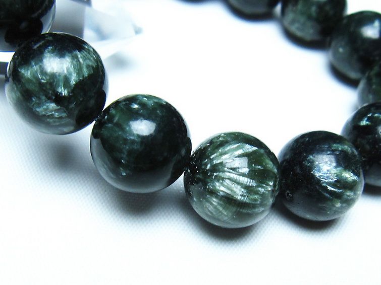 セラフィナイト ブレスレット 14mm [t14-3529] 3枚目