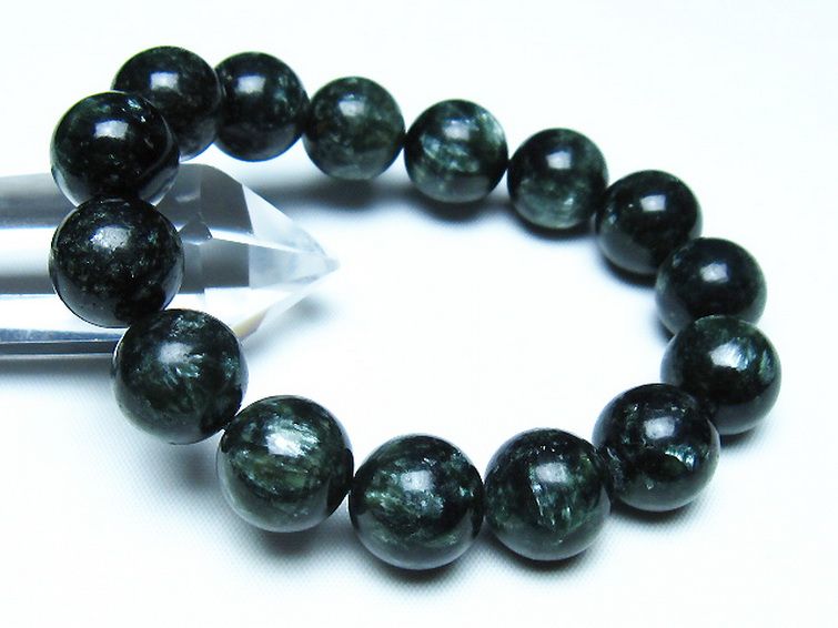 セラフィナイト ブレスレット 14mm [t14-3530] 1枚目