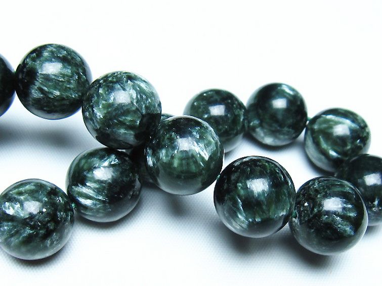 セラフィナイト ブレスレット 15mm [t14-3531] 2枚目