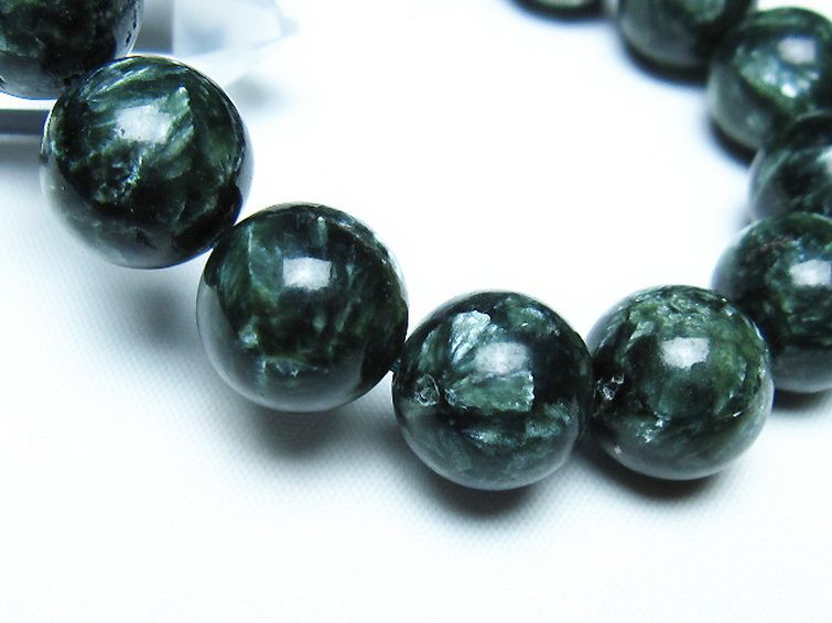 セラフィナイト ブレスレット 14mm [t14-3535] 3枚目