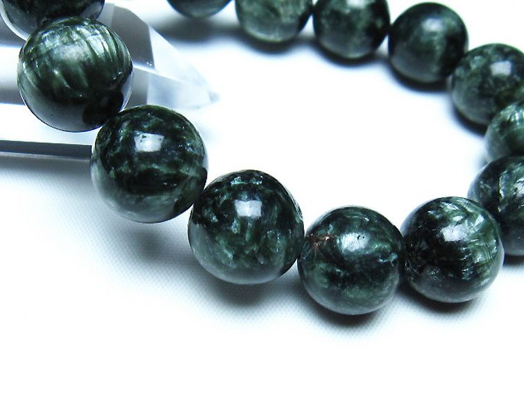 セラフィナイト ブレスレット 14mm [t14-3538] 3枚目