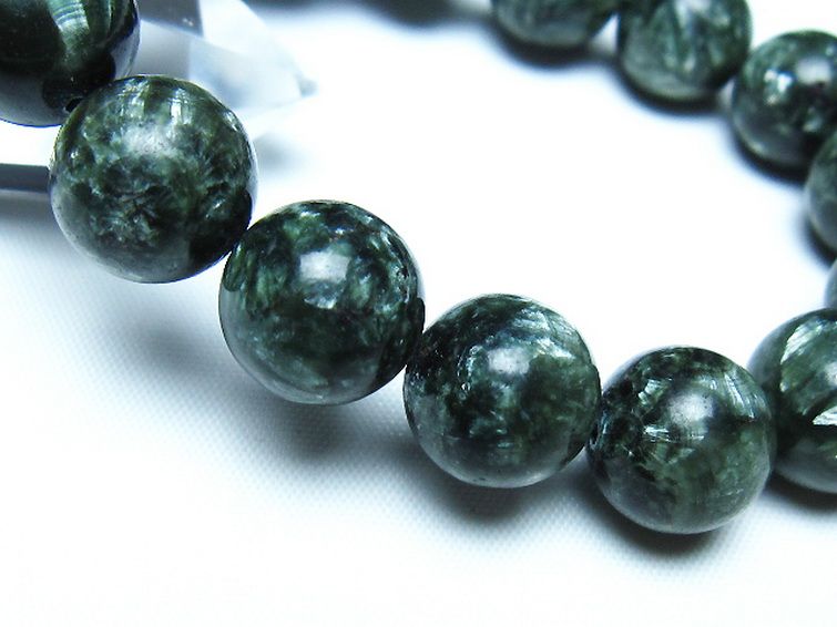 セラフィナイト ブレスレット 13mm [t14-3539] 3枚目