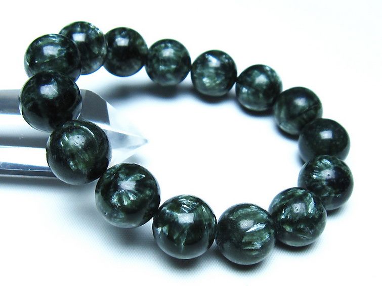 セラフィナイト ブレスレット 14mm [t14-3542]