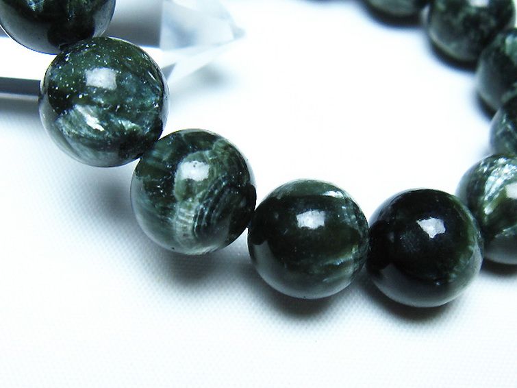 セラフィナイト ブレスレット 13mm [t14-3543] 3枚目