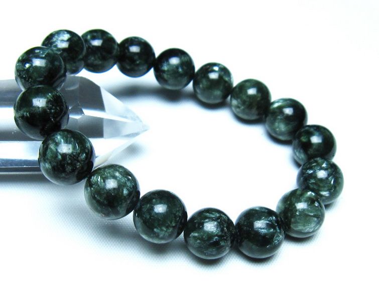セラフィナイト ブレスレット 11mm [t14-3548] 1枚目