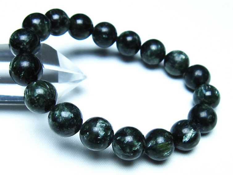 セラフィナイト ブレスレット 11mm [t14-3552] 1枚目
