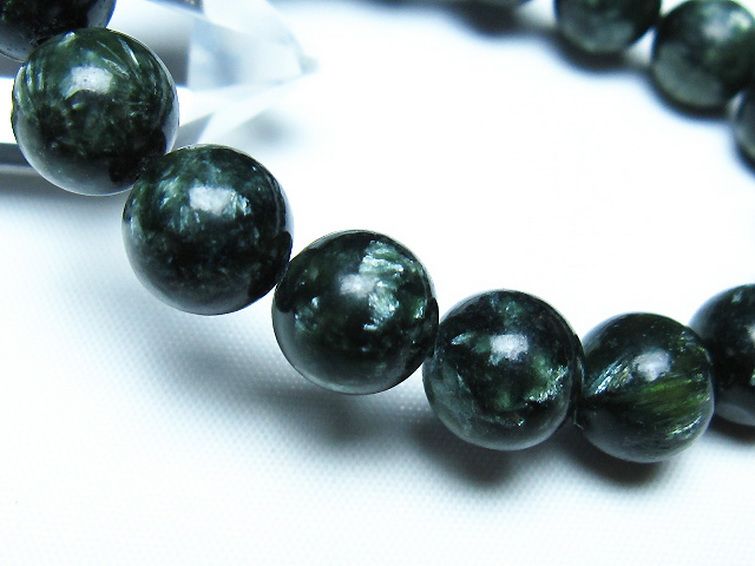 セラフィナイト ブレスレット 11mm [t14-3552] 3枚目