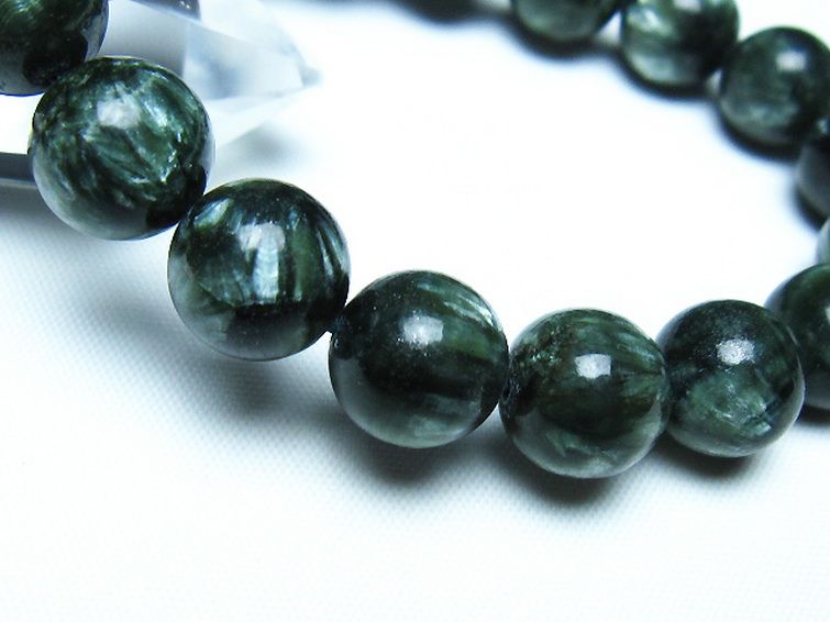 セラフィナイト ブレスレット 11mm [t14-3554] 3枚目