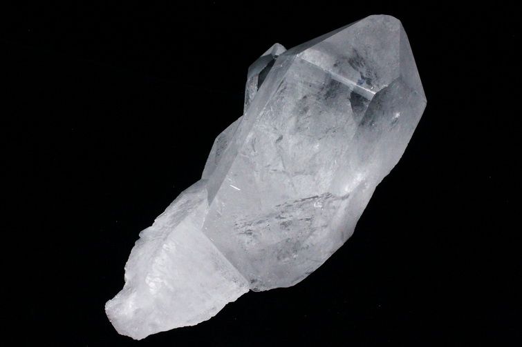 レムリアンシード水晶 ダブルポイント 原石 ミナスジェライス州コリント産 ※証明書付き[T143-2039] 5枚目