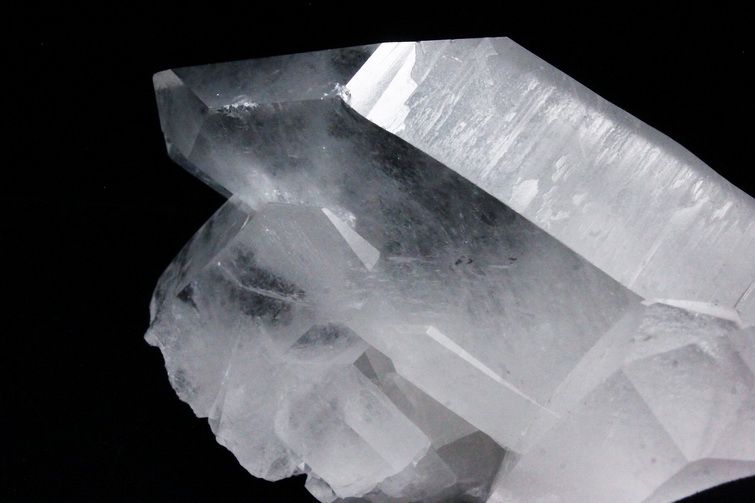 レムリアンシード水晶 ダブルポイント 原石 ミナスジェライス州コリント産 ※証明書付き[T143-2040] 3枚目