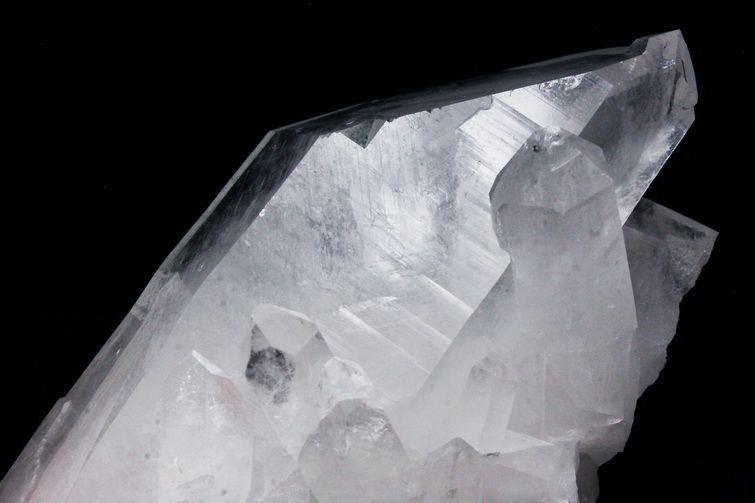 レムリアンシード水晶 ダブルポイント 原石 ミナスジェライス州コリント産 ※証明書付き[T143-2040] 4枚目