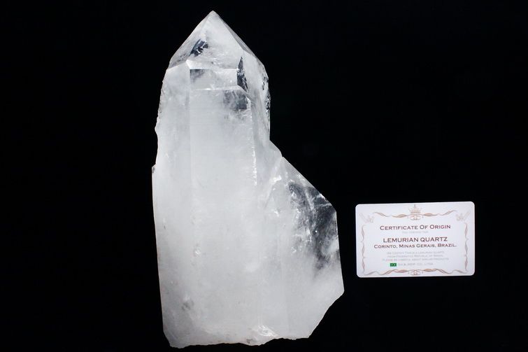 2.1Kg レムリアンシード 水晶 クラスター ミナスジェライス州コリント産  ※証明書付き[T143-2433] 1枚目