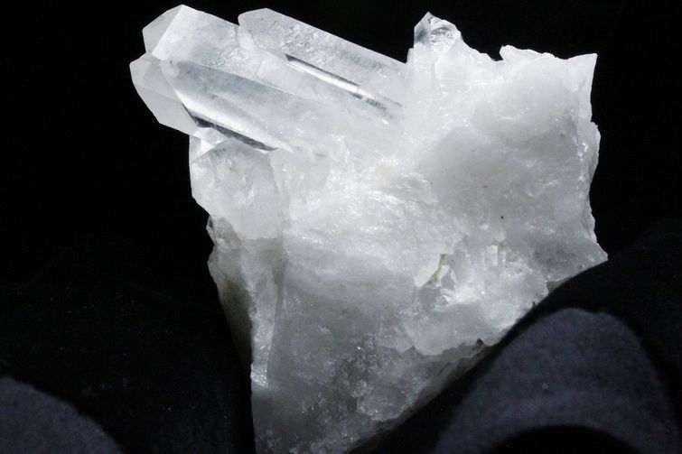 レムリアンシード 水晶 クラスター ミナスジェライス州コリント産  ※証明書付き[T143-2442] 3枚目