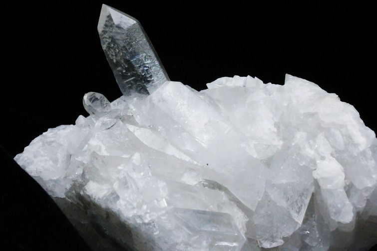 レムリアンシード 水晶 クラスター ミナスジェライス州コリント産  ※証明書付き[T143-2476] 3枚目