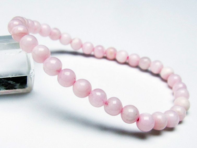 ピンクカルサイト ブレスレット 5mm [T144-8384] 1枚目