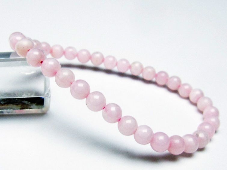 ピンクカルサイト ブレスレット 5mm [t144-8387] 1枚目