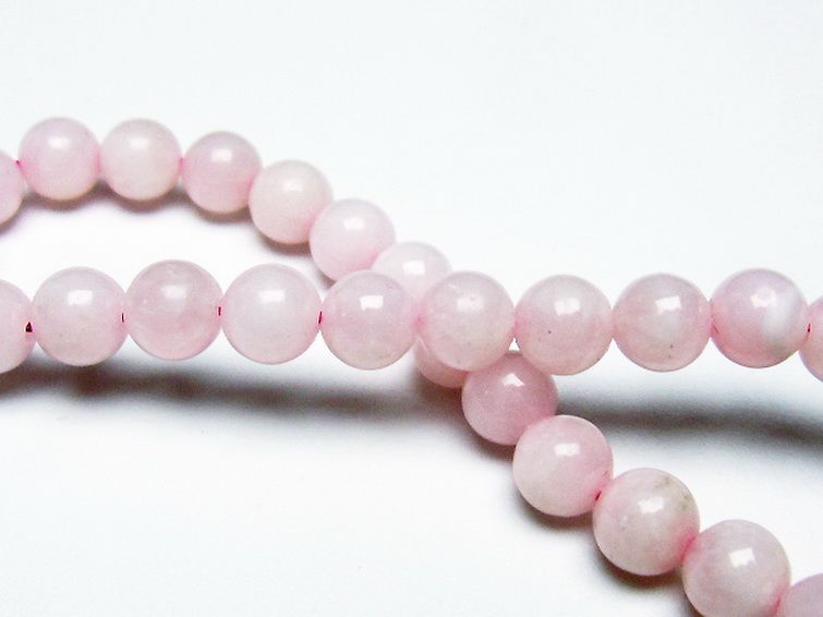ピンクカルサイト ブレスレット 6mm [T144-8421] 2枚目